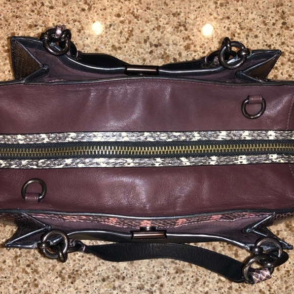 Final Price🎉Coach Dreamer 36 Colorblock Snakeskin - Picture 11 of 13